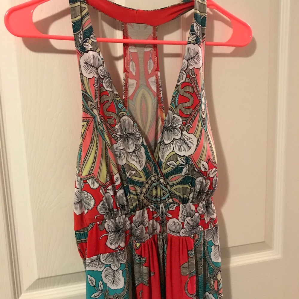 Fun floral dress!